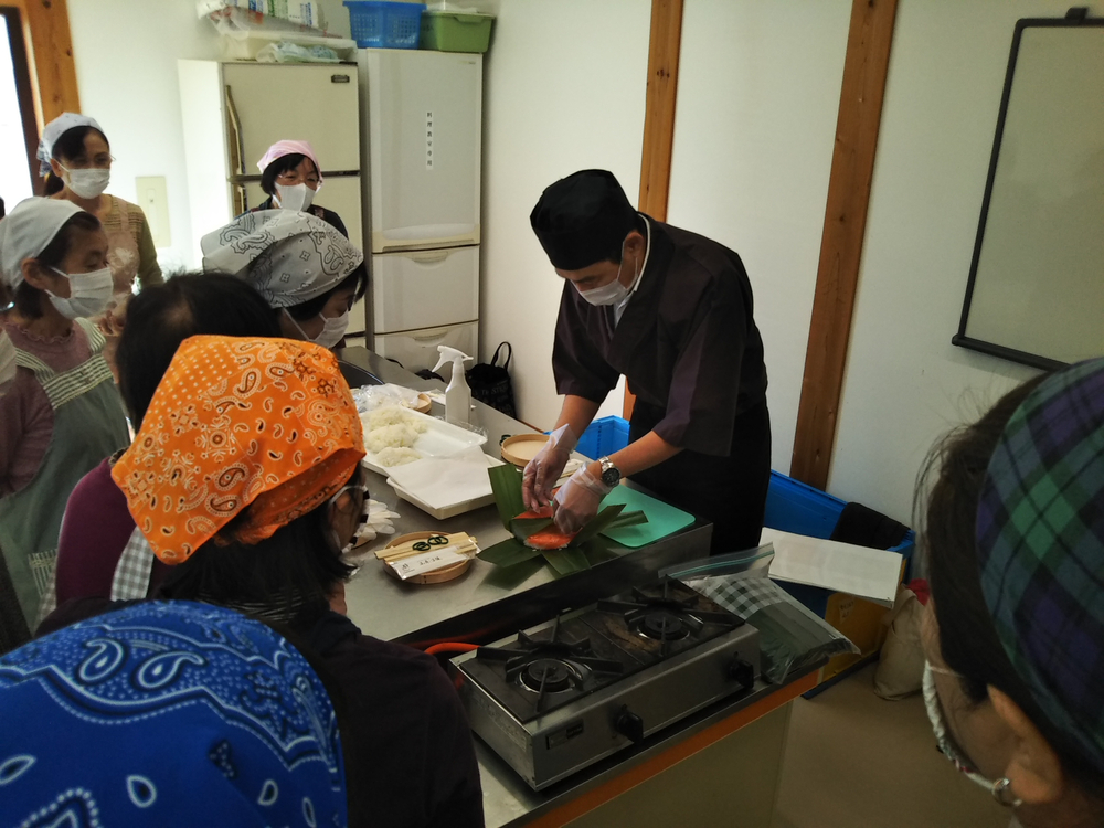 ますの寿し作り体験教室予約受付中